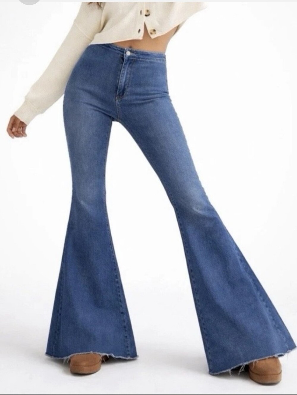 We The Free Just Float On Flare Jeans Size 25 Short